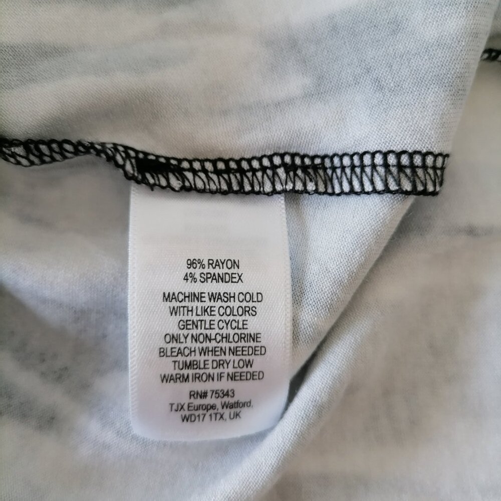 NWT Cynthia Rowley Womens Black Tie Dye Witchy Neutral Y2K Maxi Skirts Size 1X - Picture 7 of 8